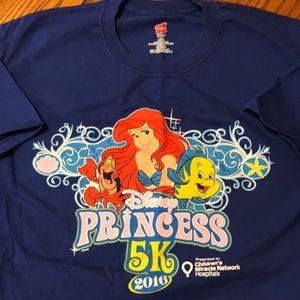 Run Disney 2016 Princess 5K shirt
